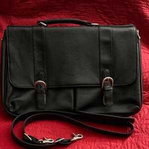 Black Leather Brifecase
